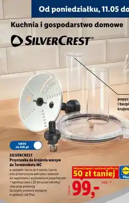 Przystawka do krojenia warzyw do Termorobota MC SilverCrest