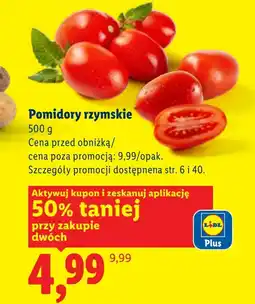 Lidl Pomidory oferta
