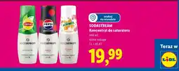 Lidl Koncentrat do saturatora SodaStream Lipton green ice tea oferta