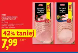 Lidl Szynka Pikok oferta