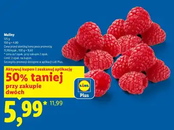 Lidl Maliny Plus-Plus oferta