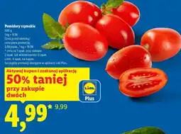 Lidl Pomidory Plus-Plus oferta