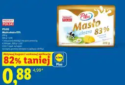 Lidl Masło Pilos oferta