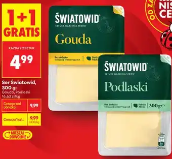Biedronka Ser Światowid Gouda oferta