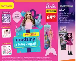 Biedronka Lalka Monster High wys. ok. 30cm w zestawie akcesoria oferta
