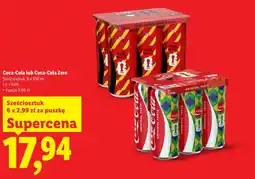 Lidl Napój Coca-Cola oferta