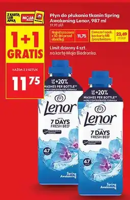 Biedronka Płyn do płukania tkanin Lenor Spring Awakening oferta