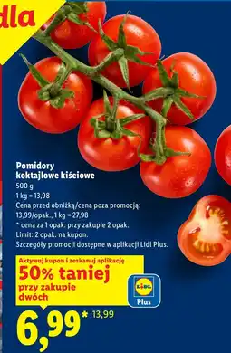Lidl Pomidory Plus-Plus oferta