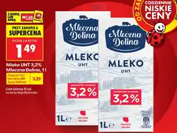 Biedronka Mleko Mleczna Dolina oferta