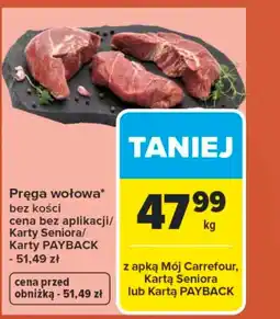 Carrefour Market Pręga wołowa Carrefour oferta