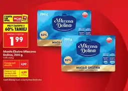 Biedronka Masło Mleczna Dolina oferta