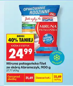 Biedronka Miruna patagońska Abramczyk oferta