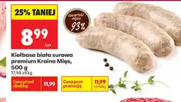Biedronka Kiełbasa biała Kraina Mięs oferta
