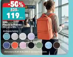 Biedronka Plecak Wings oferta