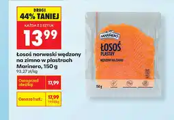 Biedronka Łosoś wędzony Marinero oferta