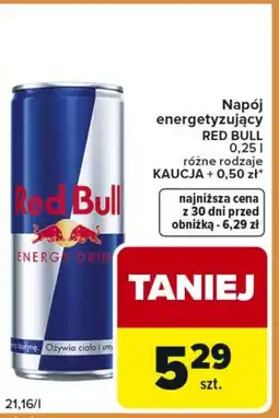 Carrefour Express Napój Red Bull oferta