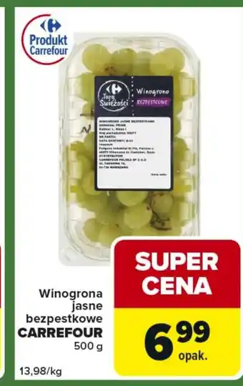 Carrefour Express Winogrona Carrefour oferta