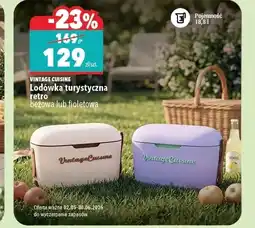 Biedronka Lodówka turystyczna Vintage Cuisine oferta
