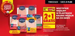 Biedronka Wędliny w plastrach kraina wędlin na co dzień oferta
