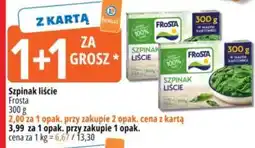 E.Leclerc Szpinak liście Frosta oferta