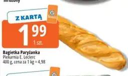 E.Leclerc Bagietka Paryżanka Piekarnia E. Leclerc oferta