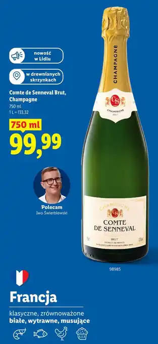 Comte de Senneval Brut, Champagne