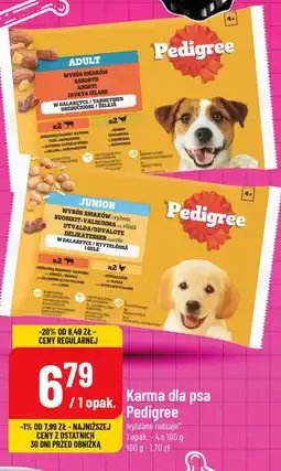Polomarket Karma dla psa Pedigree oferta