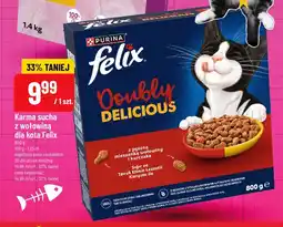Polomarket Karma sucha z wołowiną dla kota Felix oferta
