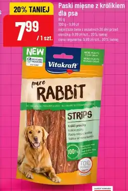 Polomarket Paski mięsne z królikiem dla psa oferta