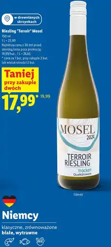 Lidl Riesling Terroir Mosel oferta