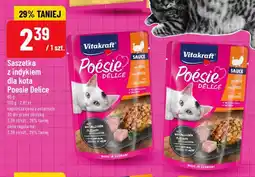 Polomarket Saszetka z indykiem dla kota Poesie Delice oferta