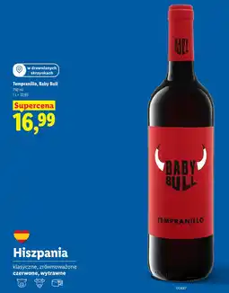 Lidl Tempranillo, Baby Bull oferta