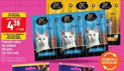 Polomarket Paluszki rybne lub mięsne dla kota Cat The Lord oferta
