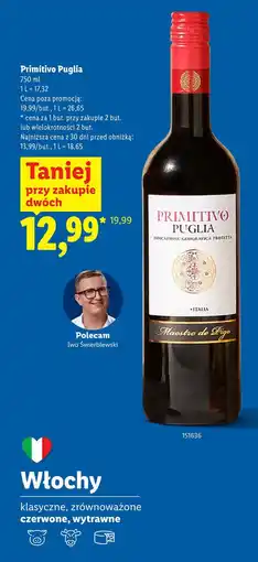 Lidl Primitivo Puglia oferta