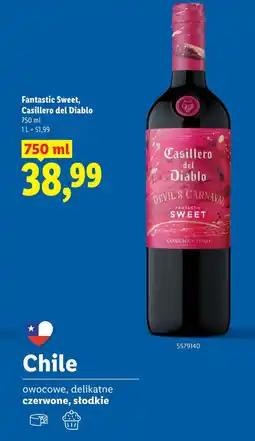 Lidl Fantastic Sweet, Casillero del Diablo oferta