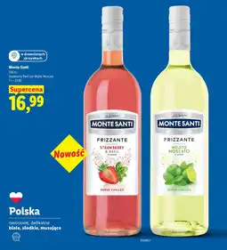 Lidl Monte Santi Strawberry Basil lub Mojito Moscato oferta