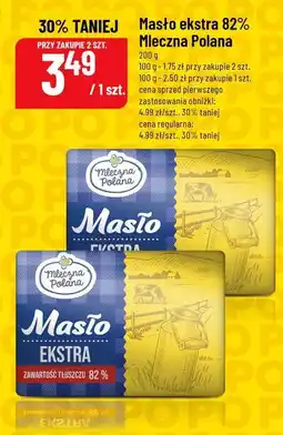 Polomarket Masło ekstra 82% Mleczna Polana oferta