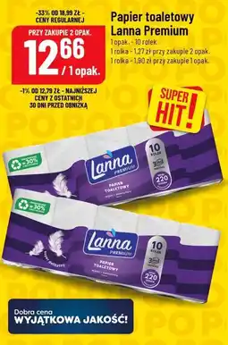 Polomarket Papier toaletowy Lanna Premium oferta
