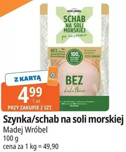 E.Leclerc Szynka/schab na soli morskiej Madej Wróbel oferta