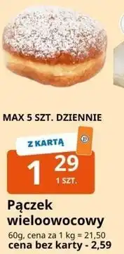E.Leclerc Pączek wieloowocowy oferta
