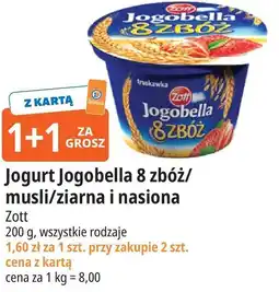 E.Leclerc Jogurt Jogobella 8 zbóż/musli/ziarna i nasiona oferta