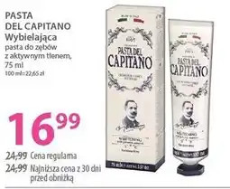Hebe PASTA DEL CAPITANO Wybielająca pasta do zębów z aktywnym tlenem oferta