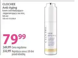 Hebe CLOCHEE Anti-Aging krem odmładzająco-regenerujący na noc oferta