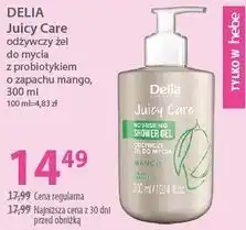 Hebe DELIA Juicy Care odżywczy żel do mycia z probiotykiem o zapachu mango oferta