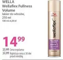 Hebe lakier do włosów, 250 ml WELLA Wellaflex Fullness Volume oferta
