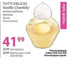 Hebe TUTTI DELICES Vanille Chantilly* woda toaletowa damska oferta