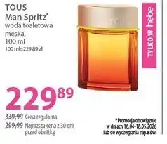 Hebe TOUS Man Spritz woda toaletowa męska oferta