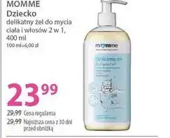 Hebe MOMME Dziecko delikatny żel do mycia ciała i włosów 2 w 1 oferta