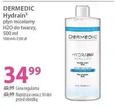 Hebe DERMEDIC HYDRAIN3 płyn micelarny H2O do twarzy oferta
