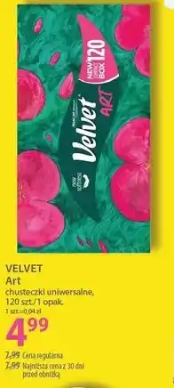 Hebe VELVET Art chusteczki uniwersalne, 120 szt./1 opak oferta